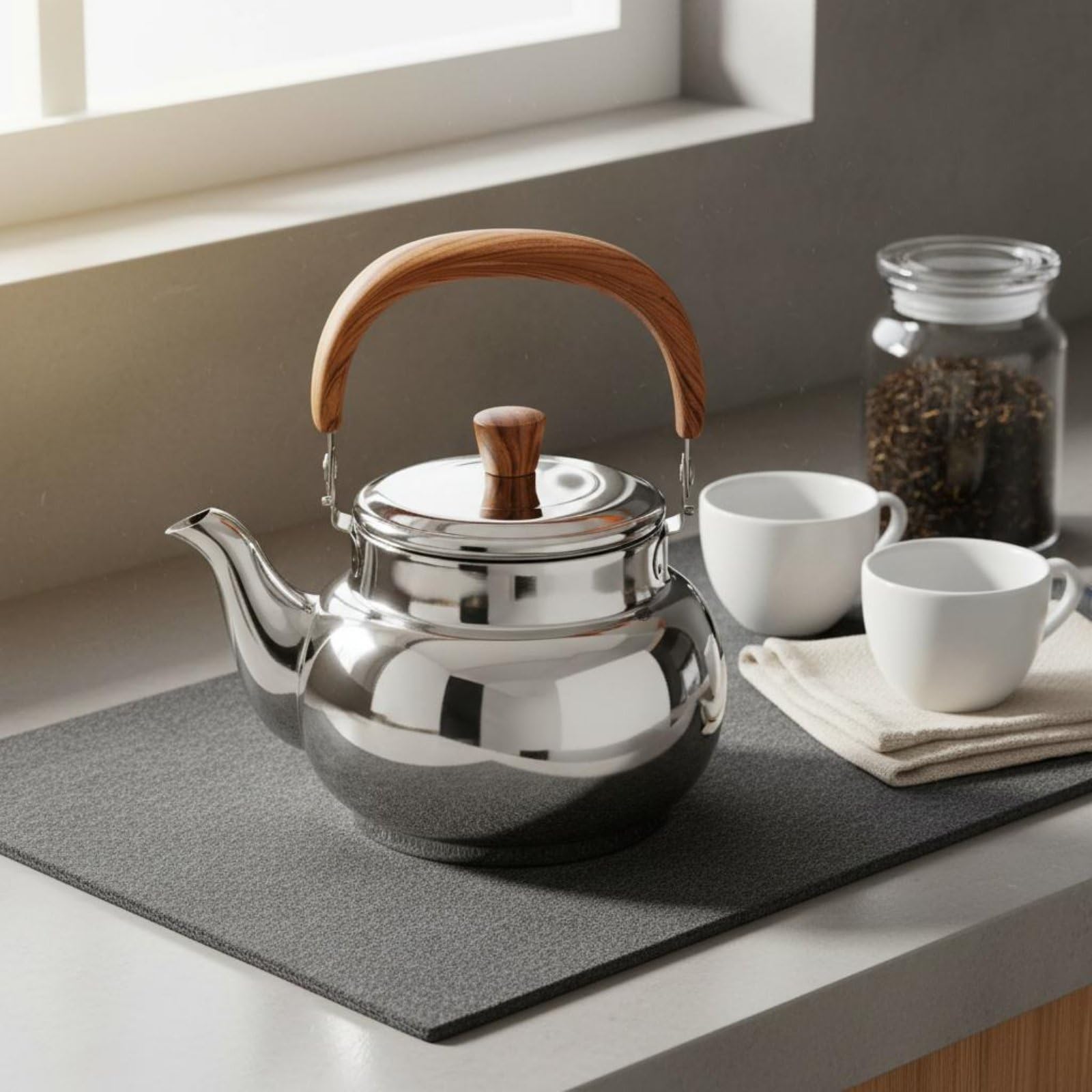 Amazon | predolo 【IH・直火対応】ステンレス製やかん ケトル 茶こし